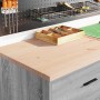 Armario de garaje de madera maciza pino gris Sonoma 60x51x85 cm de , Armarios industriales - Ref: Foro24-860603, Precio: 100,...