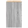 Armario de garaje de madera maciza pino gris Sonoma 60x51x85 cm de , Armarios industriales - Ref: Foro24-860603, Precio: 100,...
