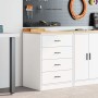 Armario de almacenamiento para garaje blanco 60x51x85 cm de , Armarios industriales - Ref: Foro24-860598, Precio: 94,66 €, De...