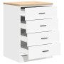 Armario de almacenamiento para garaje blanco 60x51x85 cm de , Armarios industriales - Ref: Foro24-860598, Precio: 94,66 €, De...