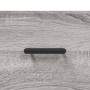 Aparador alto madera contrachapada gris sonoma 69,5x34x180 cm de , Aparadores - Ref: Foro24-3189459, Precio: 163,64 €, Descue...