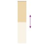Estor Enrollable Opaco Beige 50x230 cm Tela Ancho 45,7 cm de , Persianas y estores - Ref: Foro24-4010806, Precio: 19,90 €, De...