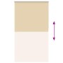 Estor Enrollable Opaco Beige 130x210 cm Tela Ancho 126,6 cm de , Persianas y estores - Ref: Foro24-4010796, Precio: 35,80 €, ...