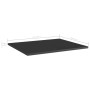 Estante estantería 8 uds contrachapada negro brillo 60x50x1,5cm de vidaXL, Estanterías - Ref: Foro24-805279, Precio: 65,63 €,...