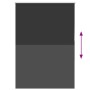 Estor Enrollable Opaco negro 115x150 cm Tela Ancho 110,7 cm de , Persianas y estores - Ref: Foro24-4010871, Precio: 34,61 €, ...