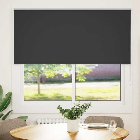 Estor Enrollable Opaco negro 145x175 cm Tela Ancho 141,6 cm de , Persianas y estores - Ref: Foro24-4010903, Precio: 32,92 €, ...