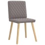 Sillas de comedor 4 unidades tela taupe de , Sillas de comedor - Ref: Foro24-3315227, Precio: 199,30 €, Descuento: %