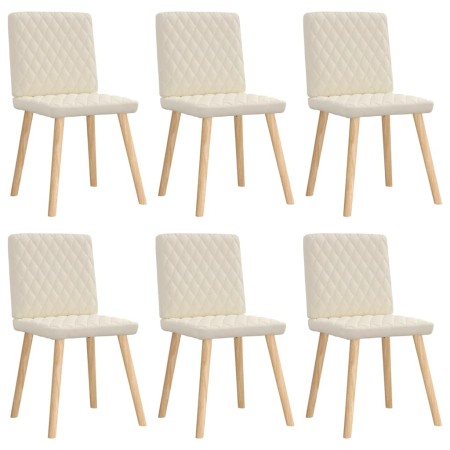 Sillas de comedor 6 unidades lino de , Sillas de comedor - Ref: Foro24-3315502, Precio: 310,70 €, Descuento: %