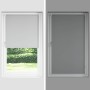 Estor Enrollable Opaco hojas verde 100x210 cm Tela Ancho 95,7cm de , Persianas y estores - Ref: Foro24-4011310, Precio: 23,21...