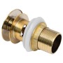 Desagüe empuje sin función desbordamiento dorado 6,4x6,4x9,1 cm de , Grifos - Ref: Foro24-149062, Precio: 17,94 €, Descuento: %