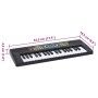 Teclado eléctrico de piano 37 teclas con micrófono para niños de , Pianos - Ref: Foro24-4103506, Precio: 35,72 €, Descuento: %
