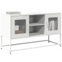 Mueble para TV de acero blanco 100,5x39x60,5 cm de , Muebles TV - Ref: Foro24-853385, Precio: 92,06 €, Descuento: %