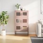 Aparador de acero rosa 68x39x123 cm de , Aparadores - Ref: Foro24-853351, Precio: 139,49 €, Descuento: %