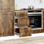 Mueble bajo de cocina porto roble ahumado madera reconstituida de , Armarios de cocina - Ref: Foro24-854225, Precio: 85,03 €,...