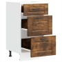 Mueble bajo de cocina porto roble ahumado madera reconstituida de , Armarios de cocina - Ref: Foro24-854225, Precio: 85,03 €,...