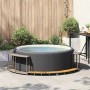 Revestimiento de bañera de hidromasaje con almacenaje y escalón de , Accesorios para piscinas y spa - Ref: Foro24-365611, Pre...