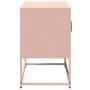 Mueble para TV de acero rosa 68x39x60,5 cm de , Muebles TV - Ref: Foro24-853387, Precio: 69,21 €, Descuento: %