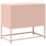 Mueble para TV de acero rosa 68x39x60,5 cm de , Muebles TV - Ref: Foro24-853387, Precio: 69,21 €, Descuento: %