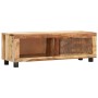Mueble para TV madera maciza reciclada 100x30x33 cm en Muebles TV | Comprar online en Foru.es