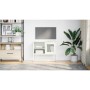 Mueble para TV de acero blanco 68x39x60,5 cm de , Muebles TV - Ref: Foro24-853391, Precio: 69,51 €, Descuento: %