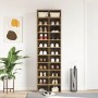 Zapatero de madera contrachapada roble artisian 54x34x183 cm de , Zapateros y organizadores de calzado - Ref: Foro24-859385, ...