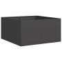 Jardinera de acero laminado en frío negro 80x80x40 cm de , Maceteros y jardineras - Ref: Foro24-860738, Precio: 84,18 €, Desc...