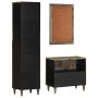 Conjunto de muebles de baño 3 piezas madera maciza de mango de , Muebles de baño - Ref: Foro24-3310019, Precio: 320,59 €, Des...