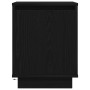 Mesilla de noche con luces LED negra 38x34x50 cm de , Mesitas de noche - Ref: Foro24-861285, Precio: 58,83 €, Descuento: %
