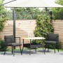 Sillones de jardín con cojines 2 uds ratán sintético negro de , Sillas de jardín - Ref: Foro24-3328656, Precio: 216,14 €, Des...