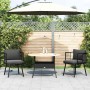 Sillones de jardín con cojines 2 uds ratán sintético negro de , Sillas de jardín - Ref: Foro24-3328656, Precio: 216,14 €, Des...