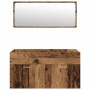 Juego de muebles de baño 5 piezas madera ingeniería envejecida de , Muebles de baño - Ref: Foro24-3328919, Precio: 486,48 €, ...