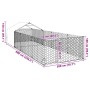 Caseta perros exterior con corral 6x2x1,5 m acero galvanizado de , Casetas para perros - Ref: Foro24-3329238, Precio: 222,06 ...