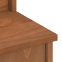 Perchero de entrada SANDENS 45x40x159,5cm madera maciza de pino de , Bancos para recibidores y almacenamiento - Ref: Foro24-4...