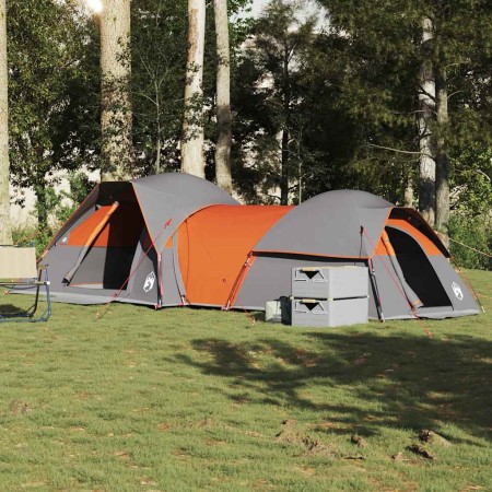 Tienda de campaña para 5 personas impermeable gris y naranja de , Tiendas de campaña - Ref: Foro24-4009589, Precio: 177,20 €,...