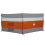 Cortaviento de camping impermeable gris naranja 340x130 cm de , Paravientos - Ref: Foro24-4009659, Precio: 29,25 €, Descuento: %