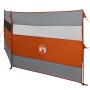Cortaviento de camping impermeable gris naranja 340x130 cm de , Paravientos - Ref: Foro24-4009659, Precio: 29,25 €, Descuento: %