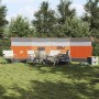 Cortaviento de camping impermeable gris naranja 510x153 cm de , Paravientos - Ref: Foro24-4009650, Precio: 39,77 €, Descuento: %