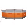 Cortaviento de camping impermeable gris naranja 510x153 cm de , Paravientos - Ref: Foro24-4009650, Precio: 39,77 €, Descuento: %