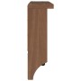 Perchero de pared SANDNES 45x12x35 cm madera maciza de pino de , Percheros para sombreros y abrigos - Ref: Foro24-4010452, Pr...