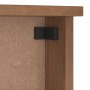 Perchero de pared SANDNES 45x12x35 cm madera maciza de pino de , Percheros para sombreros y abrigos - Ref: Foro24-4010452, Pr...