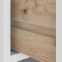 Perchero de entrada SANDENS madera pino blanco 87x40x159,5 cm de , Bancos para recibidores y almacenamiento - Ref: Foro24-401...