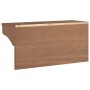 Perchero de pared SANDNES madera maciza de pino 87x30x42 cm de , Percheros para sombreros y abrigos - Ref: Foro24-4010473, Pr...