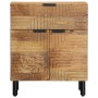Mesita de noche madera maciza de mango 50x33x60 cm marrón de , Mesitas de noche - Ref: Foro24-4017731, Precio: 99,04 €, Descu...