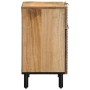 Mesita de noche madera maciza de mango 50x33x60 cm marrón de , Mesitas de noche - Ref: Foro24-4017731, Precio: 99,04 €, Descu...