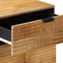 Mesita de noche madera maciza de mango 50x33x60 cm marrón de , Mesitas de noche - Ref: Foro24-4017731, Precio: 99,04 €, Descu...