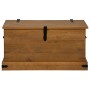 Baúl de almacenamiento HALDEN de madera maciza 91x48x47 cm de , Baúles de almacenamiento - Ref: Foro24-4018401, Precio: 164,1...