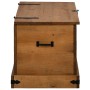 Baúl de almacenamiento HALDEN de madera maciza 91x48x47 cm de , Baúles de almacenamiento - Ref: Foro24-4018401, Precio: 164,1...