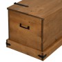 Baúl de almacenamiento HALDEN de madera maciza 91x48x47 cm de , Baúles de almacenamiento - Ref: Foro24-4018401, Precio: 164,1...