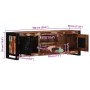 Mueble para la TV 100x30x35 madera maciza reciclada de , Muebles TV - Ref: Foro24-4013594, Precio: 186,12 €, Descuento: %
