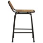 Taburetes de barra 4 uds 46x35,5x70 cm madera maciza de mango de , Taburetes de cocina - Ref: Foro24-4013535, Precio: 209,55 ...